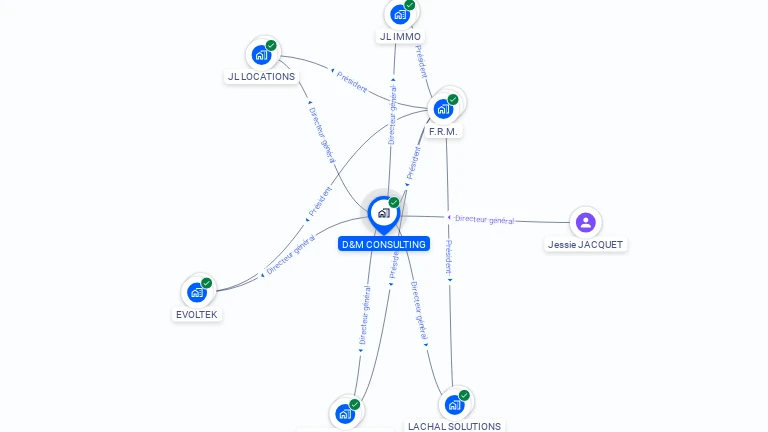 Cartographie gratuite de D&M CONSULTING