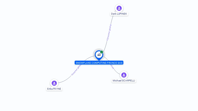 Cartographie gratuite de SNOWFLAKE COMPUTING FRANCE SAS
