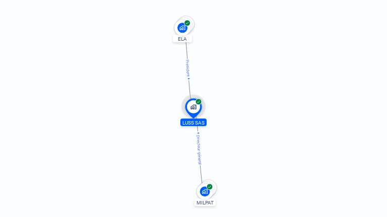 Cartographie gratuite de LUSS SAS
