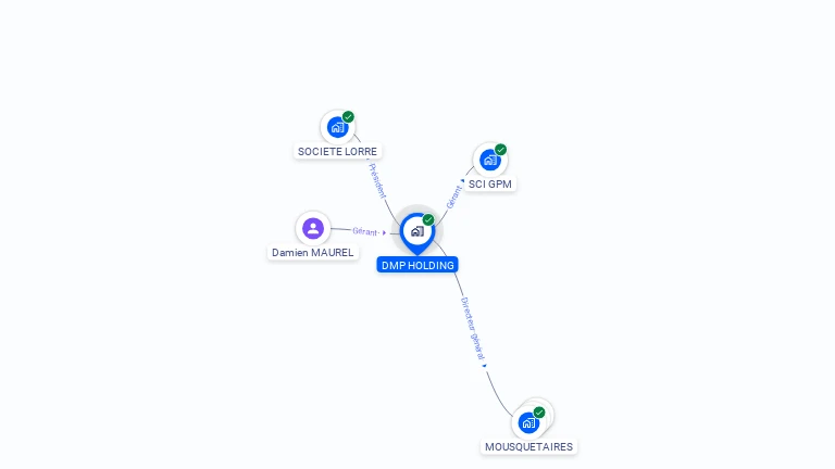 Cartographie gratuite de DMP HOLDING