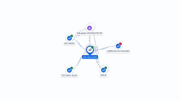 Cartographie gratuite de MS HOLDING