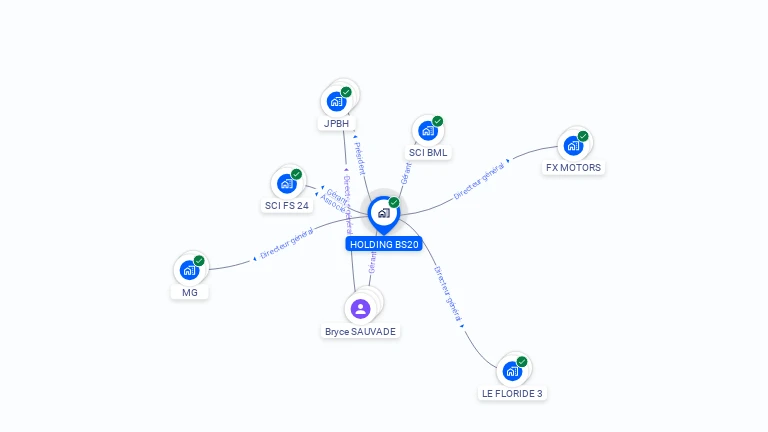 Cartographie gratuite de HOLDING BS20
