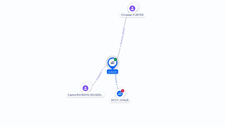 Cartographie gratuite de CACH