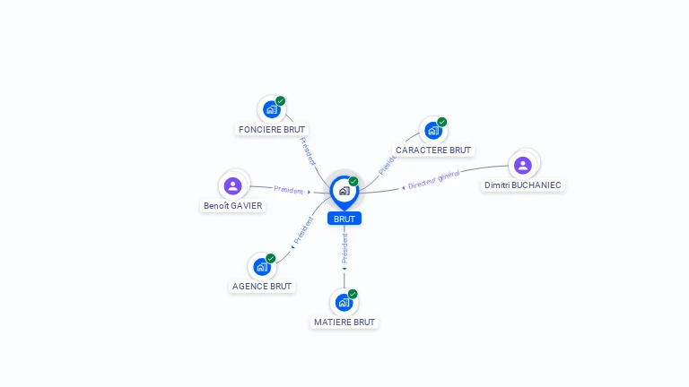 Cartographie gratuite de BRUT