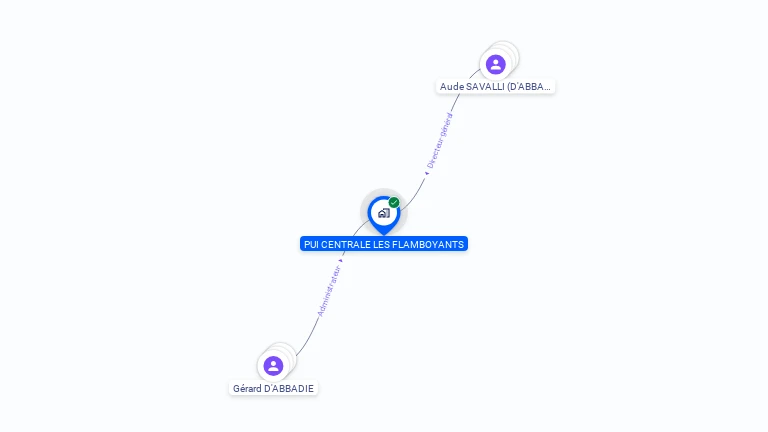 Cartographie gratuite de PUI CENTRALE LES FLAMBOYANTS