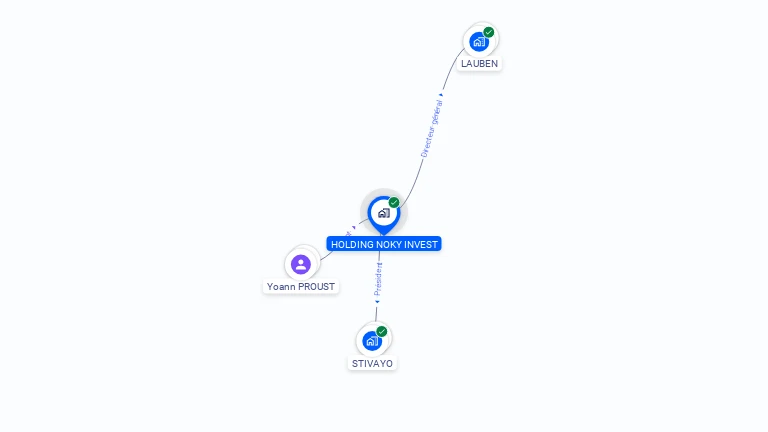 Cartographie gratuite de HOLDING NOKY INVEST