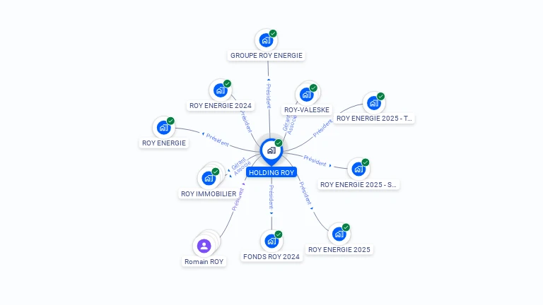 Cartographie gratuite de HOLDING ROY
