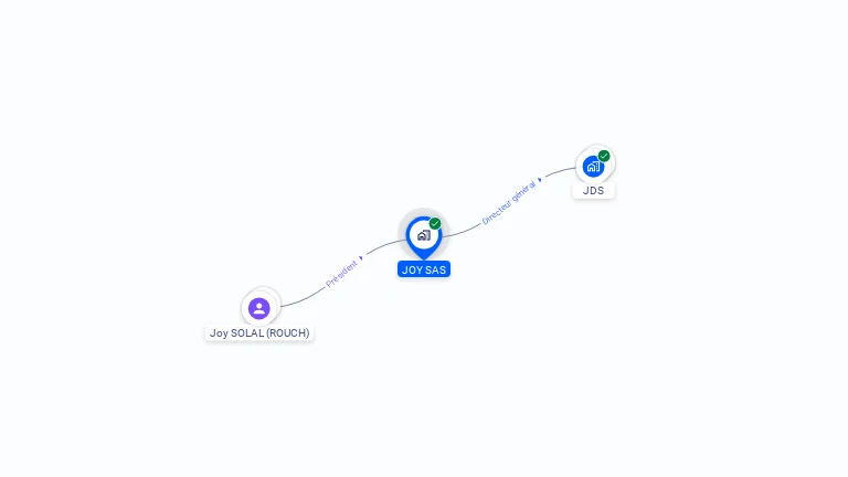 Cartographie gratuite de JOY SAS