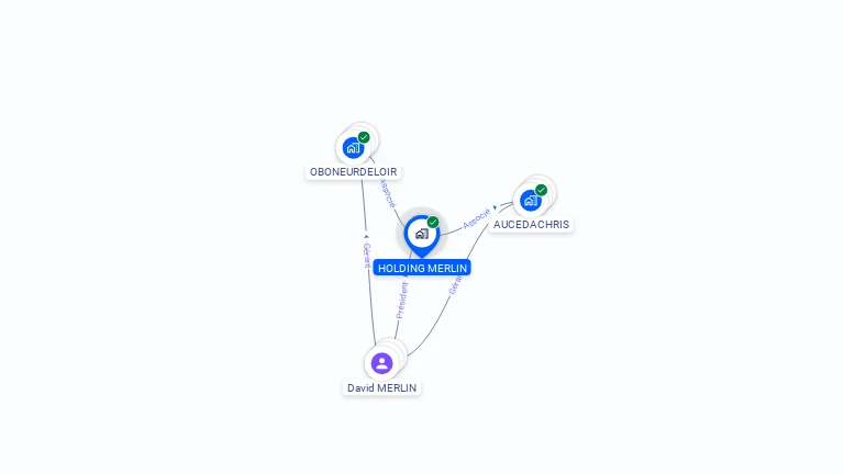 Cartographie gratuite de HOLDING MERLIN