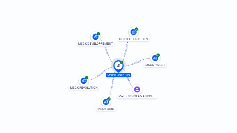 Cartographie gratuite de MSCK HOLDING