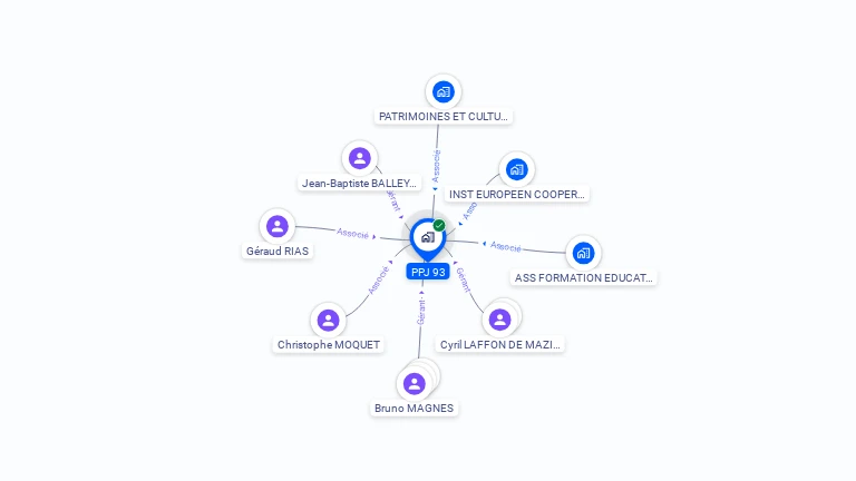 Cartographie gratuite de PPJ 93