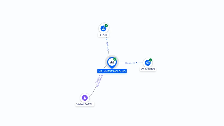 Cartographie gratuite de VB INVEST HOLDING