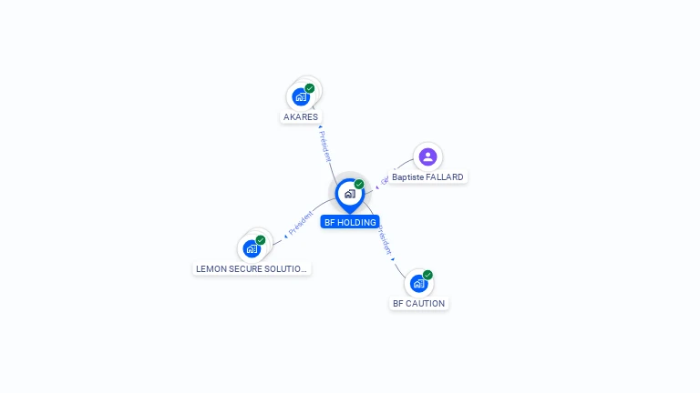 Cartographie gratuite de BF HOLDING