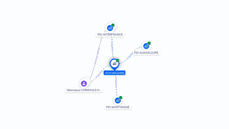 Cartographie gratuite de VCH HOLDING