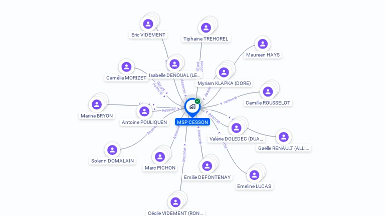 Cartographie gratuite de MSP CESSON