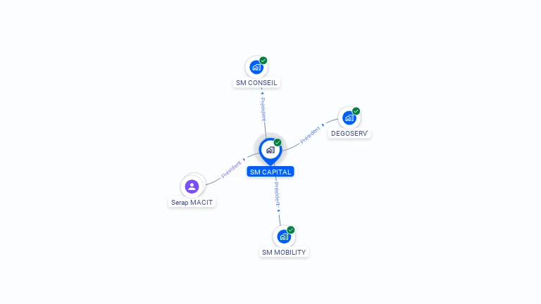 Cartographie gratuite de SM CAPITAL