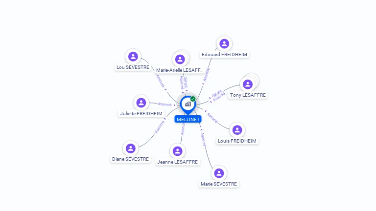 Cartographie gratuite de MELLINET