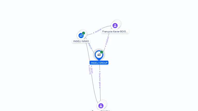 Cartographie gratuite d'INGELI GROUP