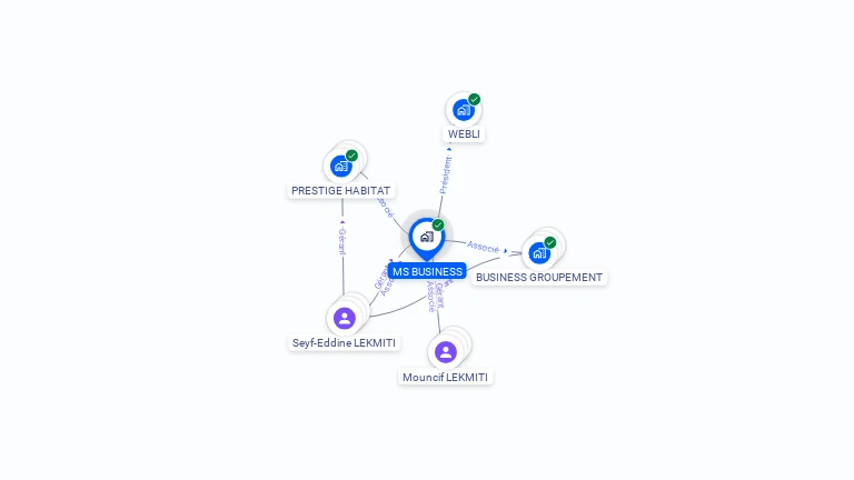 Cartographie gratuite de MS BUSINESS