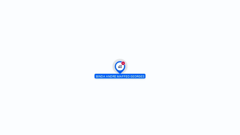 Cartographie gratuite de MONSIEUR ANDRE BINDA